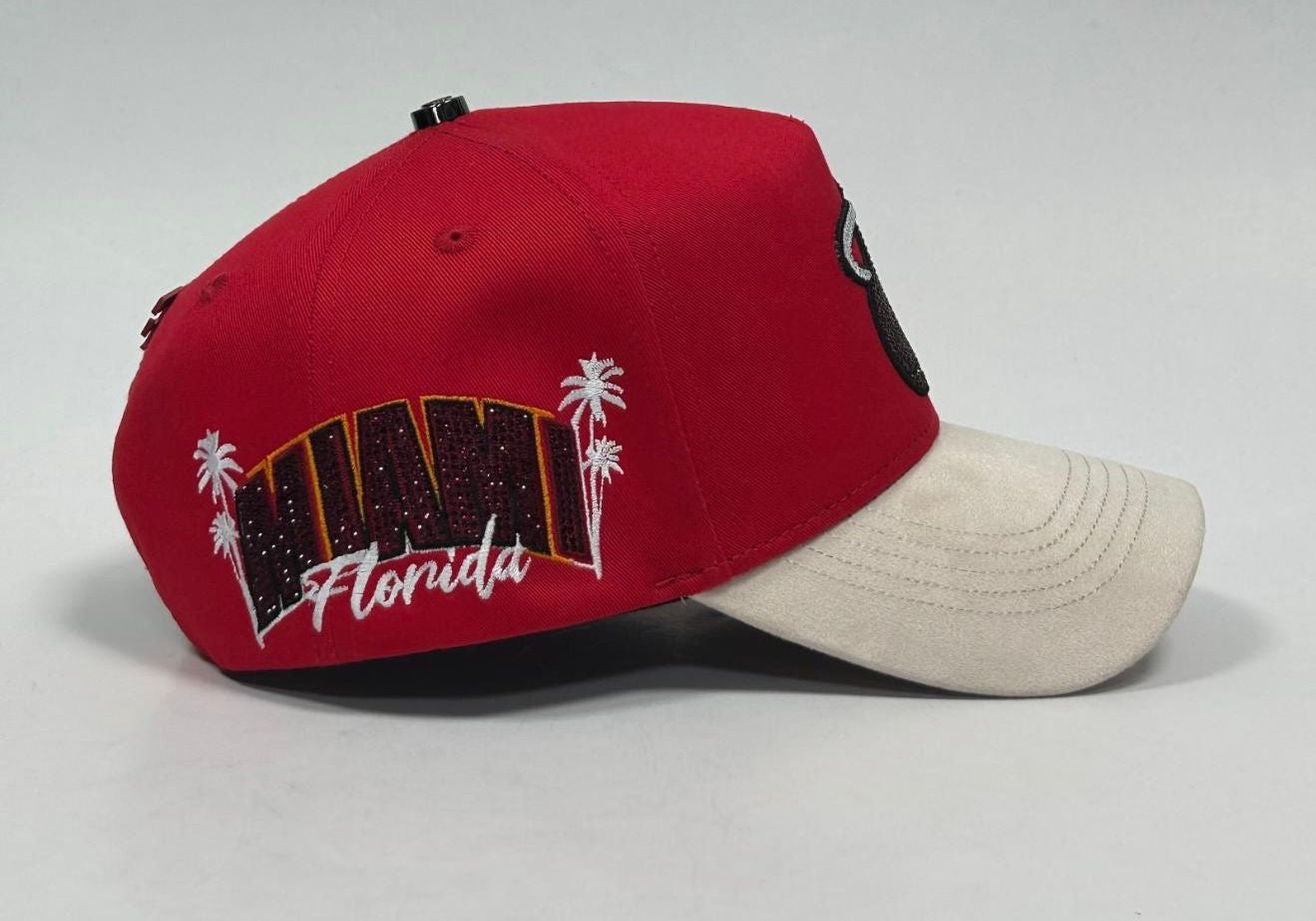 MIAMI HEAT RED BEIGE